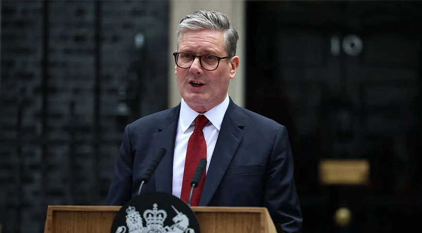 British Prime Minister Keir Starmer